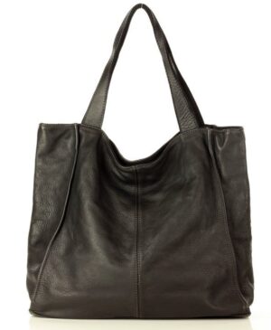 czarna torebka miejski shopper bag marco mazzini