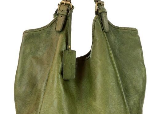 marco mazzini zielona  torebka skórzana damska handmade shopping bag