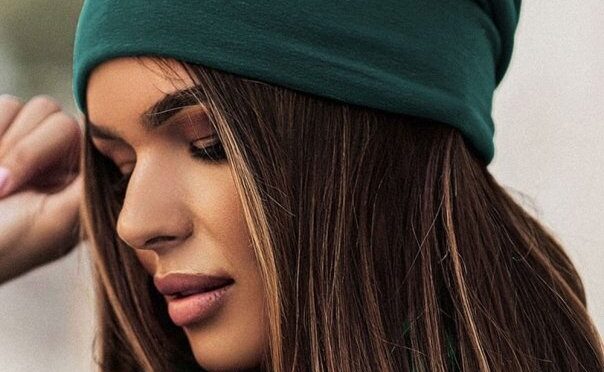 klasyczna czapka typu beanie – zielona