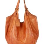 marco mazzini brąz camel torebka skórzana damska handmade shopping bag