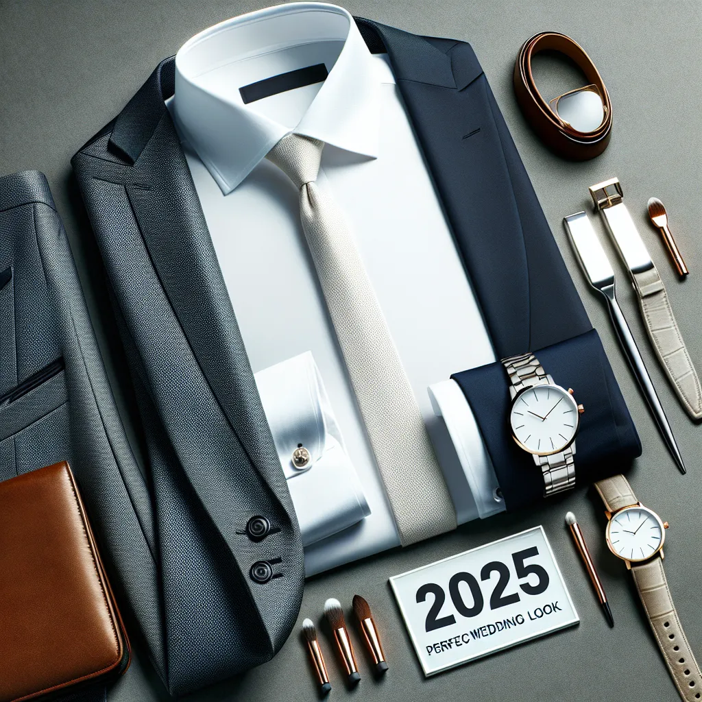 Garnitur 2025: Moda Męska i Perfekcyjny Look Ślubny z Białą Koszulą Slim